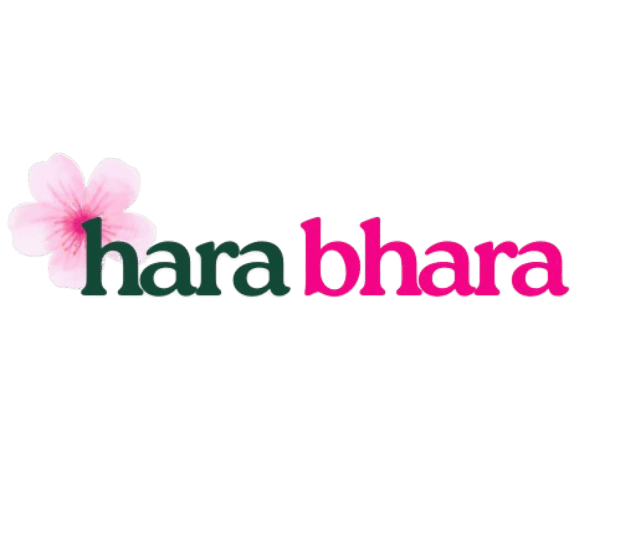 harabhara's logo which represents lushness and greenerry